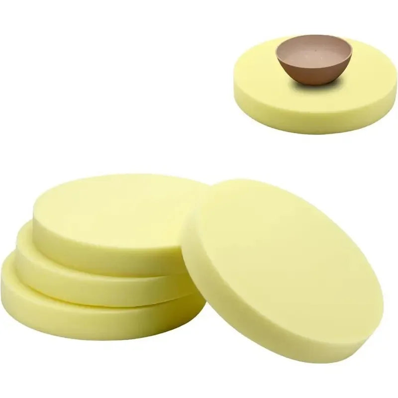 Extra-large Round Ceramic Sponge Pad | Pottery Clay & Glazing Tool for Sculpting Painting and Carving