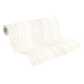 Made in Germany - Wallpaper Rolls Wood Look White Grey - Non Woven Vinyl - Wallpaper Home Decoration - 1005 X 053 m
