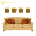 Modern Customizable Color Solid Wood Chair Legs Strong Support Dining/Kitchen/Bedroom Sofa/Table Cabinet Easy Assembly Outdoor