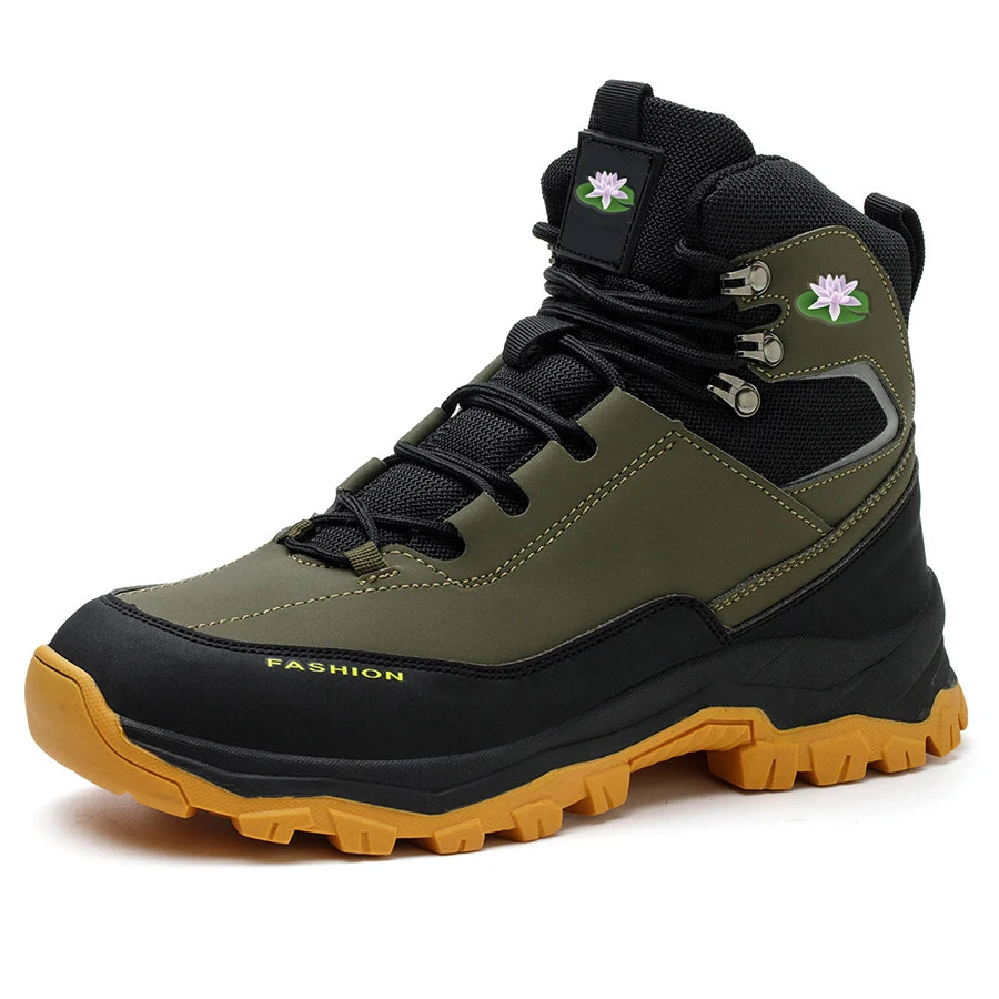 Men Safety Boots With Steel Toe Light Duty Anti-Static Shock Absorbent Work Boots MegaBDM