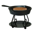 Candle Wax Melter Set Cast Iron Skillet Pan and Tealight Warmer Tart Pot