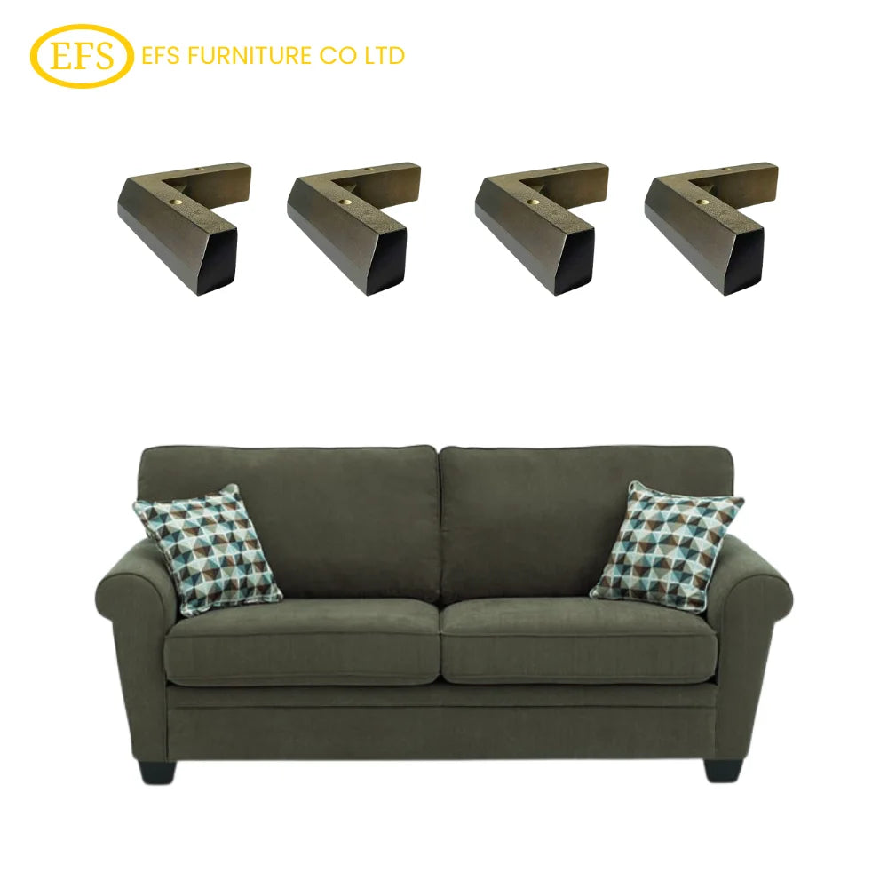 Durable Rubberwood Teak and Cashew Wood Legs for Sofa Table Chair-Professional OEM Customization Service