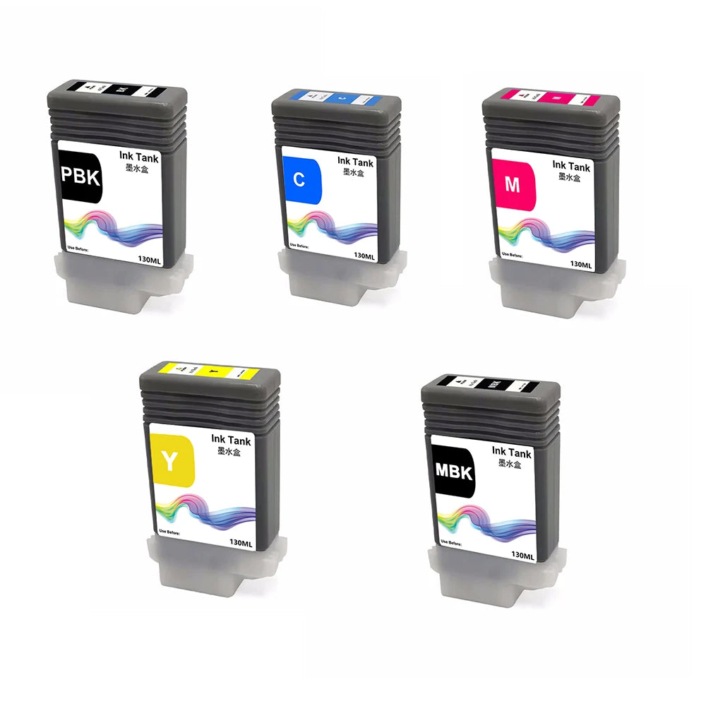 130ML PFI-120 PFI120  Compatible Ink Cartridge With Pigment Ink for Canon TM-200  TM-205 TM-300 TM-305 TM300 TM305 TM200 TM205