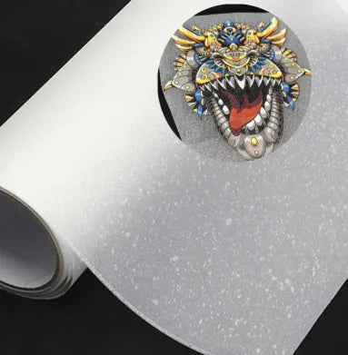 Hot Sale Transfer Printing Vinyl Film Cold Peel Glitter DTF PET Film for Bling Printing Effect MegaBDM
