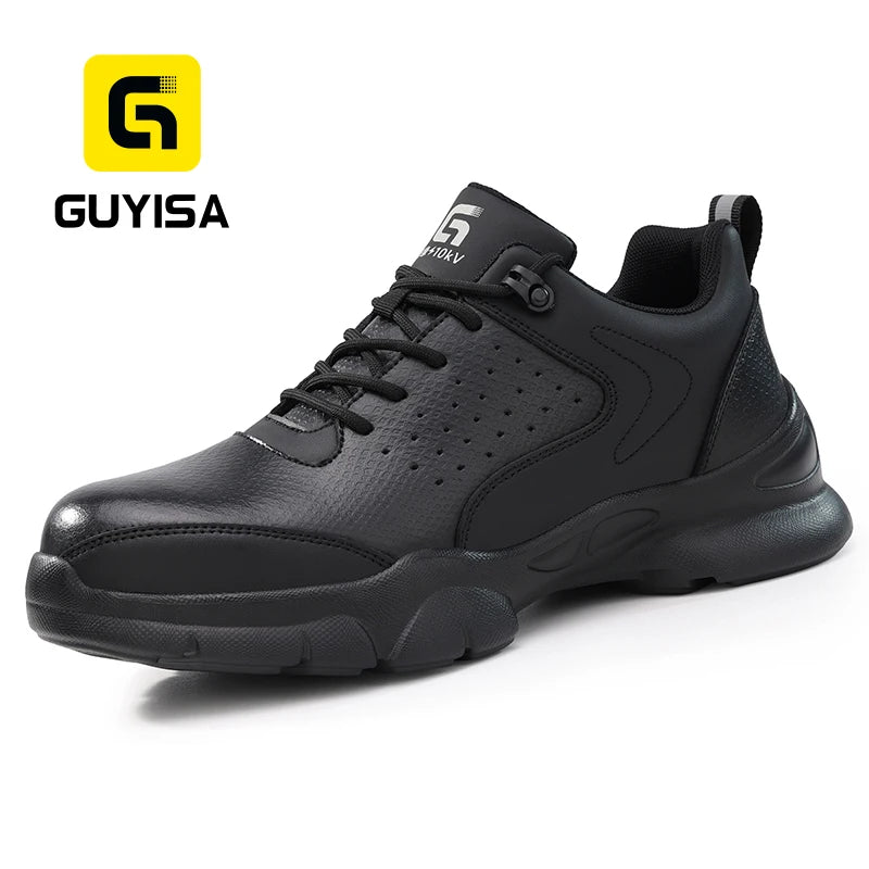 GUYISA New Style Insulation 10KV Microfiber Upper Standard Rubber and Plastic Safety Shoes for Men MegaBDM