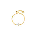 Adjustable MINI RING KITE ZIRCON 18K GOLD 925 SILVER FASHION HOT-SELLING RINGS