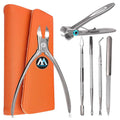 Manicure Sets Professional Nail Clipper Kit Stainless Steel Pedicure Kits 6PCS Personal Care Tools