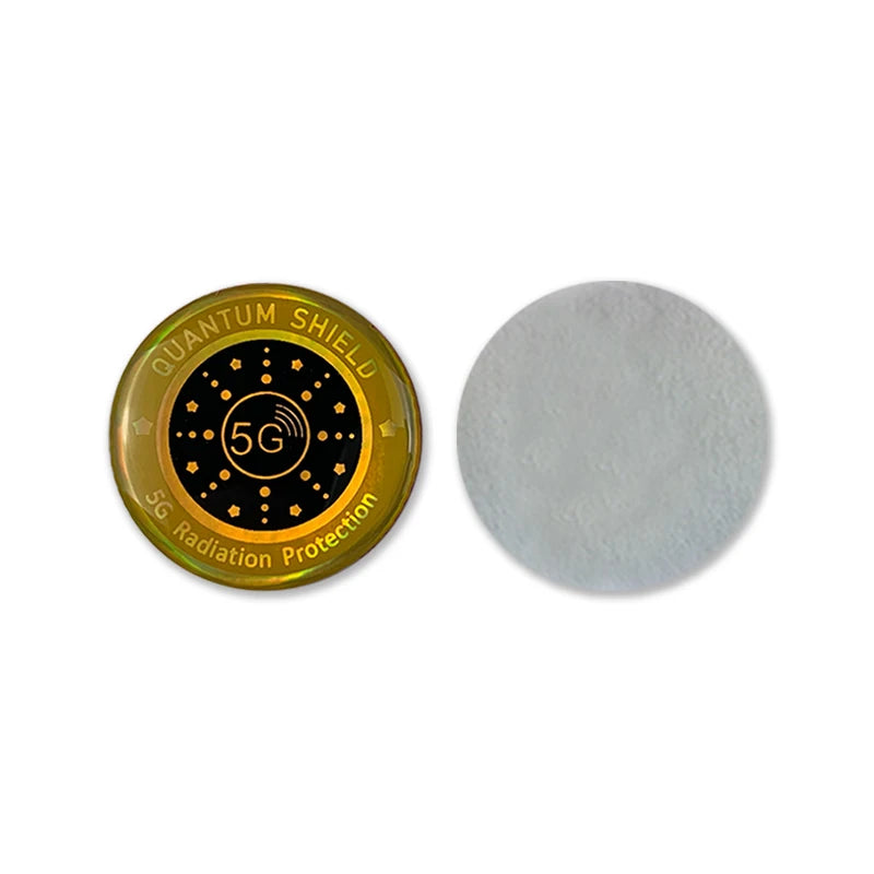 Newest 5g Updated Customized EMF Protection 5G Blocker Quantum Anti Radiation Sticker Negative Ions Scalar Quantum Energy Shield