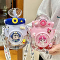 Good Quality Cute Children Large Capacity Kids School Portable Sports Food Grade Bottle Strap Thermal Insulation 0-6 Hours Straw