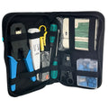DIY & Industrial Grade Network Cable Repair and Maintenance Kit with Crimping Tools