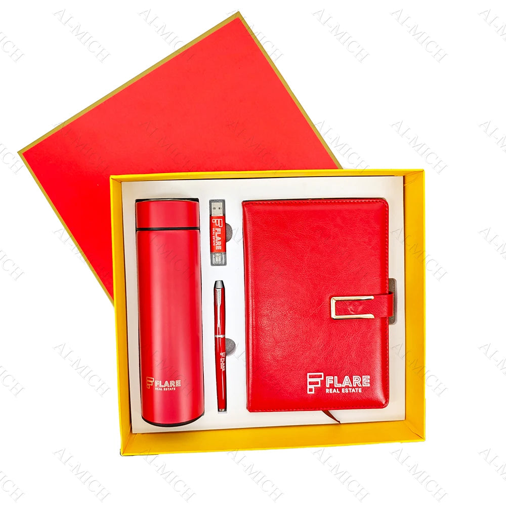 AI-MICH Customized Business Cooperative Personalized Gift Set Business Advertising Print Logo Colorful Gift Sets for Activities