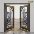 Durable Wrought Iron Gate Doors with Intricate Art Patterns for Stylish Secure and Weatherproof Home Entrances