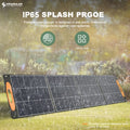 SMARAAD High-Efficiency 100W Portable Foldable Solar Panel Mono Cells for Outdoor Adventures US Stock
