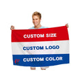 Fast Delivery Best Price 100% Polyester Printed Sublimation Outdoor Campaign Any Design Any Size Custom Logo Text Flags