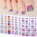 Hot Sale Wholesale Long Lasting Environmental Friendly Self-adhesive Foot Nail Polish Toenail Stickers