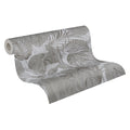 Made in Germany - Wallpaper rolls Jungle Grey Anthracite - Non Woven Vinyl - Modern Wallpaper Home Decoration - 1005 x 053 m