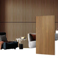 Custom Wood Slat Veneer Acoustic Panels Slated Wood Acoustic Panel Slat Acoustic Panel