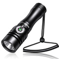 Wurkkos DL02 3000 Lumens 3 Modes IPX8 Waterproof Scuba Diving Flashlight 100M Underwater Light With Power Indicator