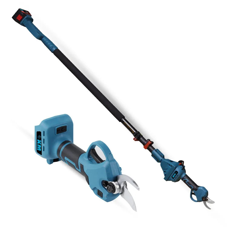 Best Electric Cordless Rechargeable Telescopic Bypass Anti-Slip Grip DIY Industrial Grade Plastic Handle Garden Pruning Shear