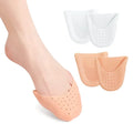Toe Cover Front Foot Protective Cover With Holes Breathable and Non-boring Foot Care Front Foot Pad Heels Half Size Pad
