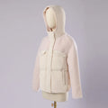 Women Solid Jackets Bubble Short Crop Coats Puff Ladies Down Coats Winter Bomber Puffer Jackets Thick Warm Custom Patchwork S-XL