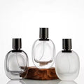Perfume Bottle 30/50ml Screw Top Spray Dispensing Bottle Glass Empty Spray Bottle