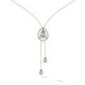 Jewelry Factory Wholesale Natural Diamond Necklaces 10K 14K 18K Rose Gold Luxury IGI Certified Fine Charms
