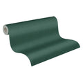 Germany Made Modern Kitchen & Hotel Use Non Woven Vinyl Wallpaper Rolls Stripes & Plaid Green Dark Green 1005x053m