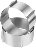 Superfit Eco-Friendly Stainless Steel Adjustable Mousse Ring 6-12 Inch Cake Baking Mold