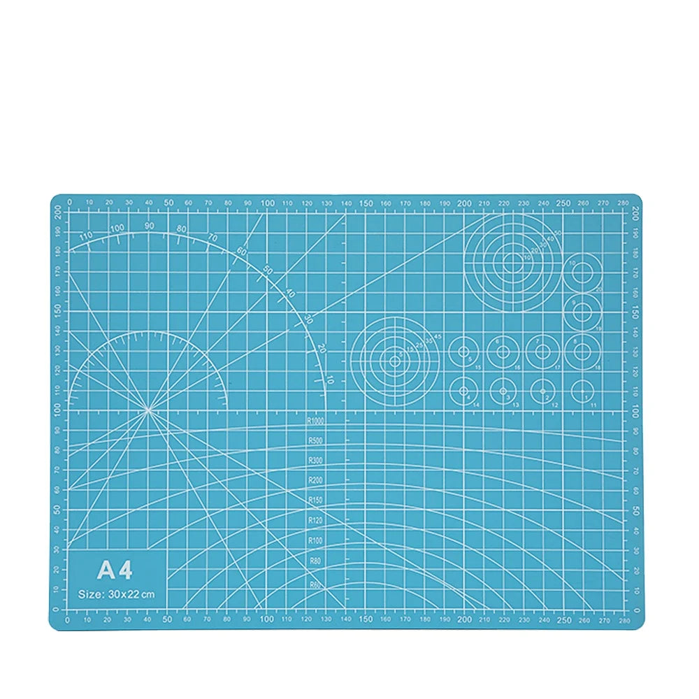A4 Blue Newest Design Self Healing Sewing Cutting Mat Self Healing Rotating Cutting Mat Adhesive A4 Self Healing Cutting Mat