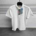 Plain Men's Woven Cotton T-Shirt Short Sleeve V-neck Casual Breathable Eco-Friendly OEM ODM Embroidered Anti-Wrinkle Blank