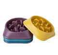New Arrival Anti-Suffocation Healthy Slow Feed Dog Bowl  Rounded Plastic Pet Accessories Bowls