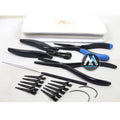 Premium Stainless Steel Micro Link Bead Closer Remover Pliers Set Hair Extension Beading Tool Kit with Plastic Material