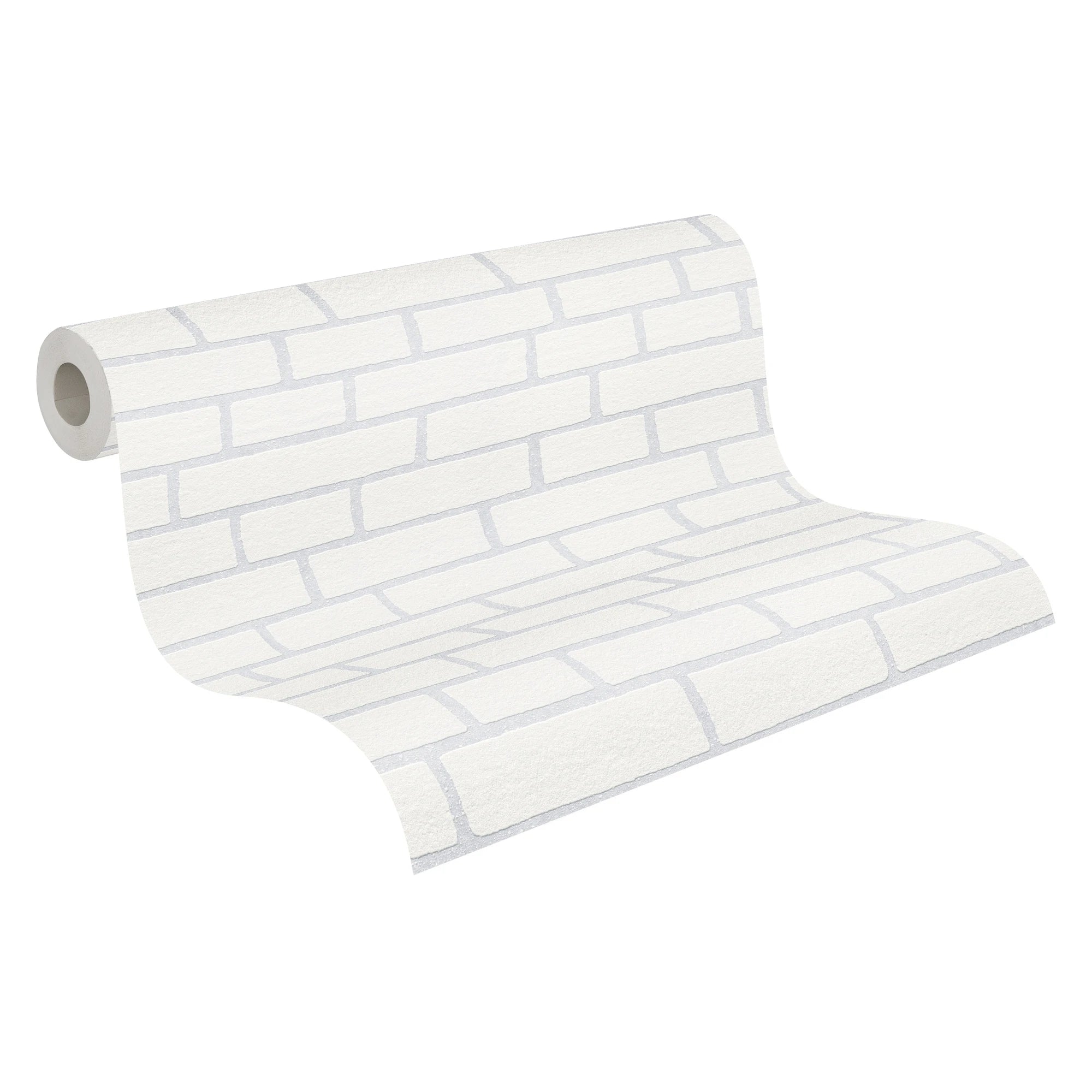 Germany Made Modern Coatable Non Woven Vinyl Wallpaper Highly Wash-Resistant Paintable White for Kitchen Hotel Use 2500 X 106m