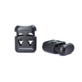 Double Hole Spring Toggle Cord Stopper Hat Gloves Backpack Hoodie String Lock Elastic Shoelace Lock Fastener