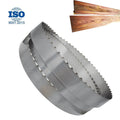 DH Woodworking Tool Size Custom Stellite Carbide Tip Bandsaw Blade Wholesale Stellite Band Saw Blade for Cutting Pine