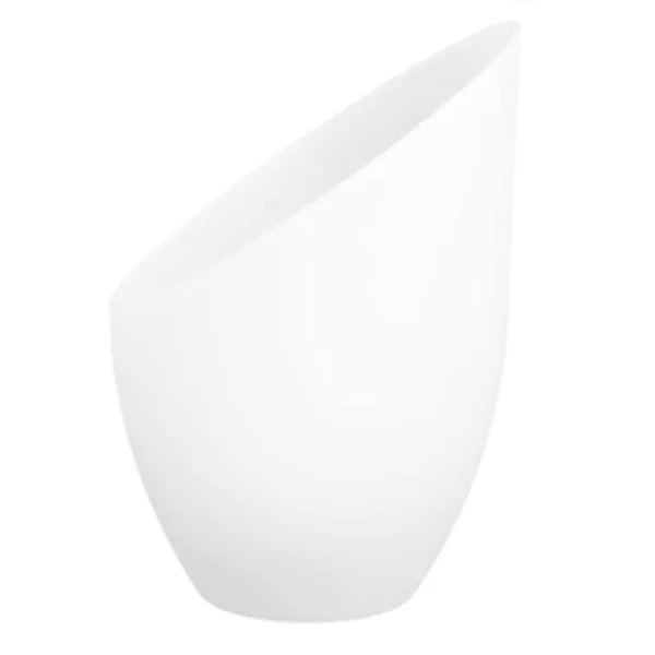 Factory Rustic & Minimalist Glass Lamp Shade Replacement for Indoor Floor Lamp Transparent White Light Cover