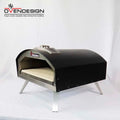 OVENDESIGN 13-Inch Easy-Moving Propane Gas Pizza Oven Grill with 33x33cm Cooking Area Folding Design for Outdoor Use Australia