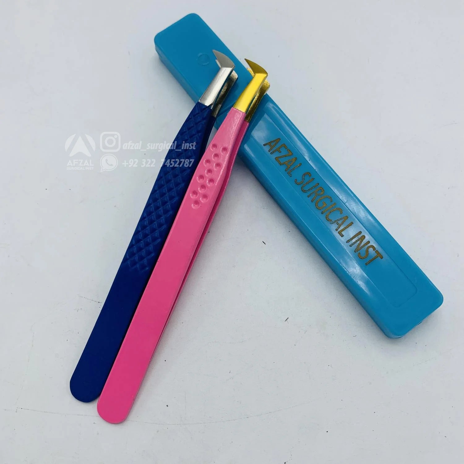 2025 Customized Eco-Friendly Microfiber Tips CNC Lash Tweezers High Quality Stainless Steel Eyelash Extension Application Boot