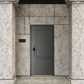 Custom Size High Security Steel Security Door with Anti-Theft Lock System Modern Design for Exterior House Entrance