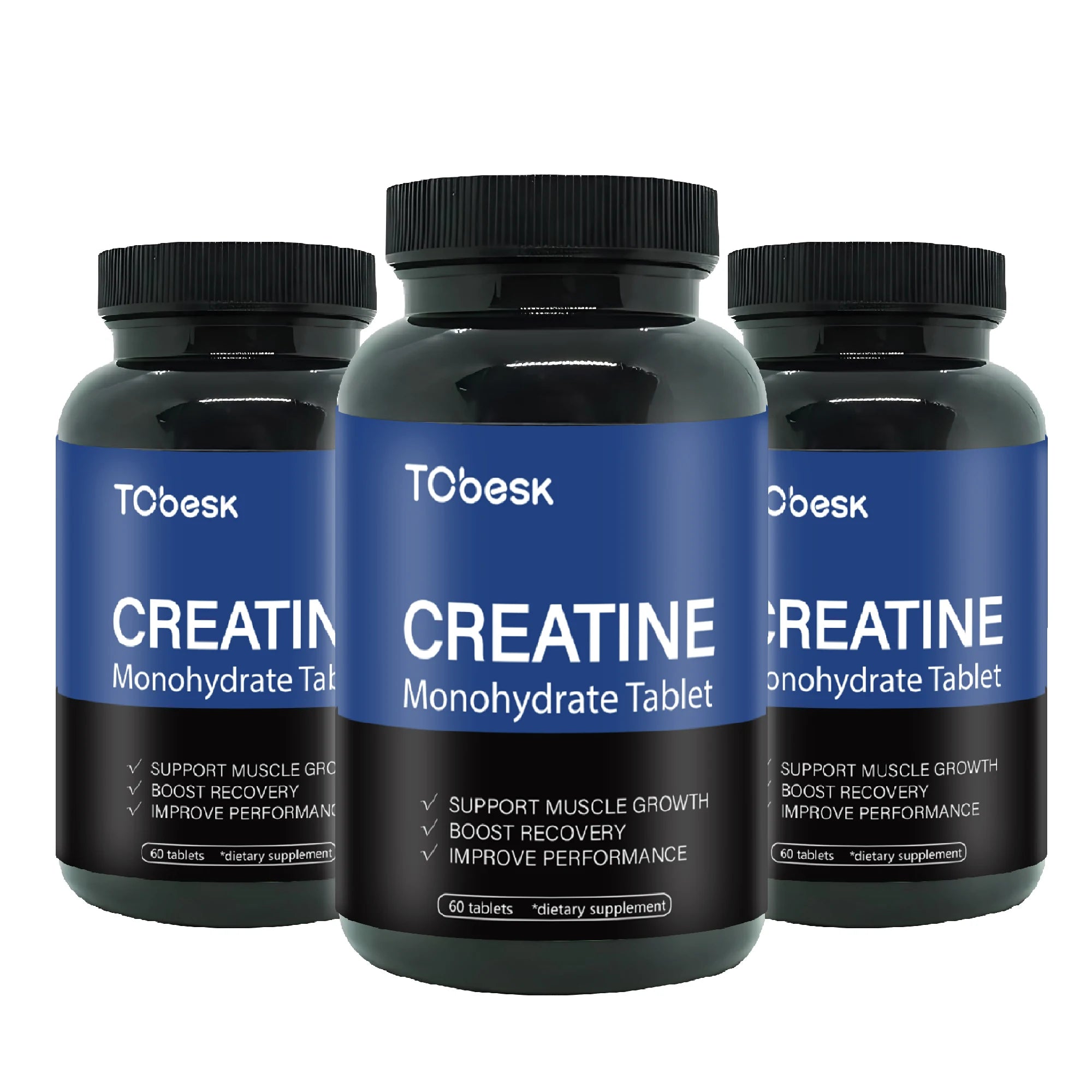 Lab-Tested Orgnic TCbesk Creatine Tablets for Adult Performance Improvement