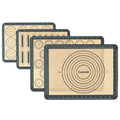 BPA Free Silicone Baking Mat Set Non-Stick Silicone Mats for Baking Silicone Baking Mats for Cookies Macarons & Pastry