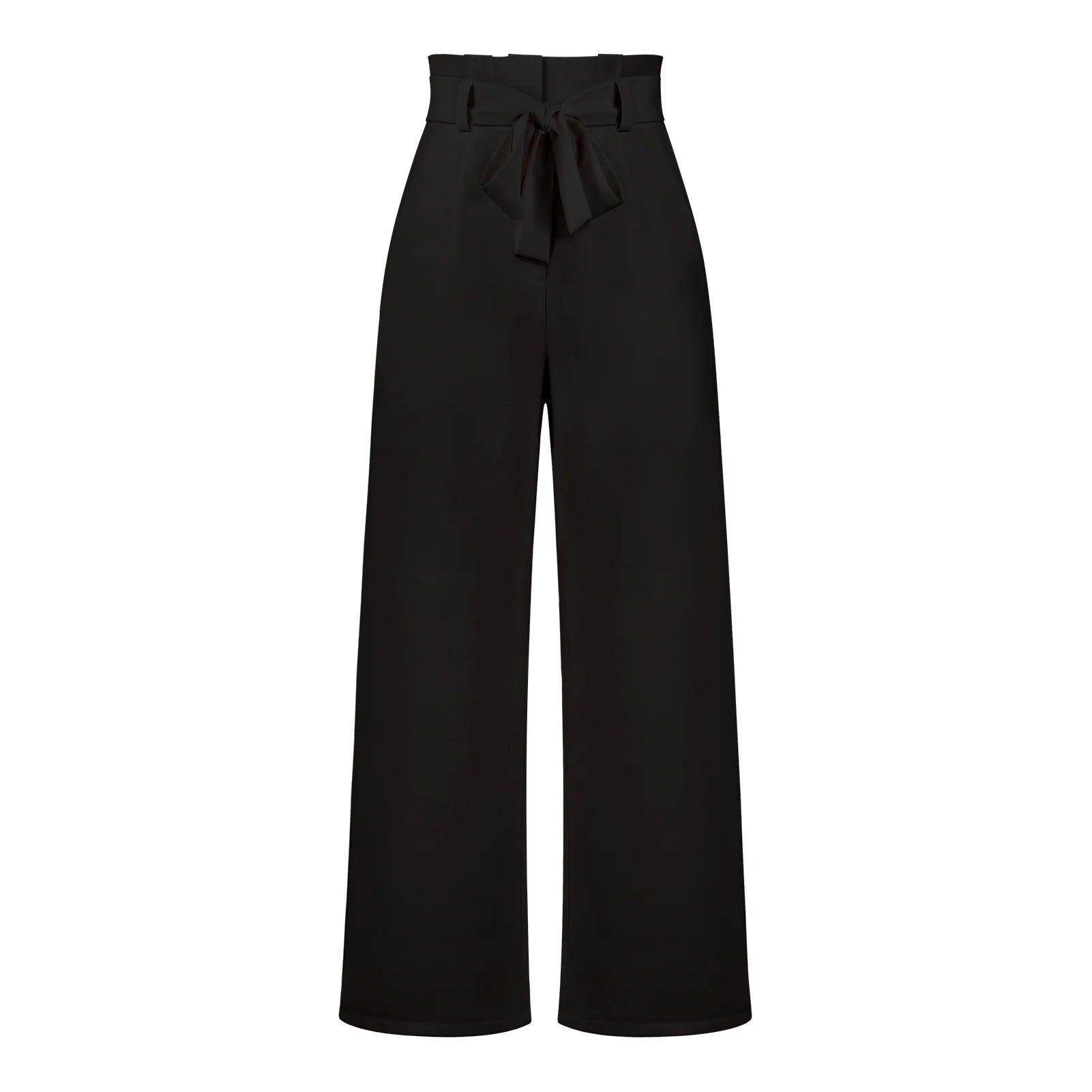 New Arrival Office Lady Trousers | Casual Versatile Straight Pants with Elastic Waist | Elegant Workwear Trousers for Spring