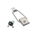 SK3-081 Stainless Steel 201 Flat Compression Draw Latch Toggle Latch for Chassis Cabinets & Container Doors