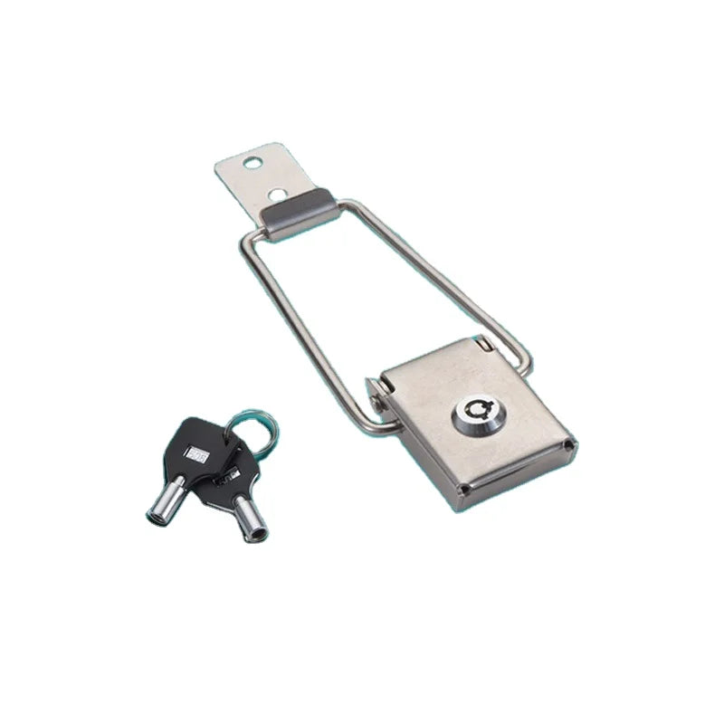 SK3-081 Stainless Steel 201 Flat Compression Draw Latch Toggle Latch for Chassis Cabinets & Container Doors