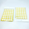 Customizable Double Sided High Temperature Reinforced Heat-Resistant Waterproof Acrylic Transparent Adhesive Dots for Masking