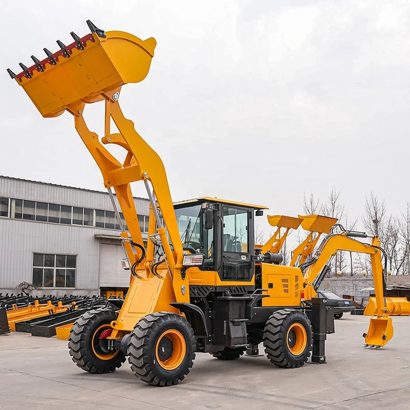 Hot Sale EPA Engine Backhoe Excavator Loader Wheel Mini Backhoe Loader Price