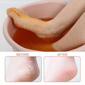 Crystallized Jelly Foot Bath Salt Spa Vegan Pedicure Salt Rose Vitamin C Moisturizing Foot Skin Care