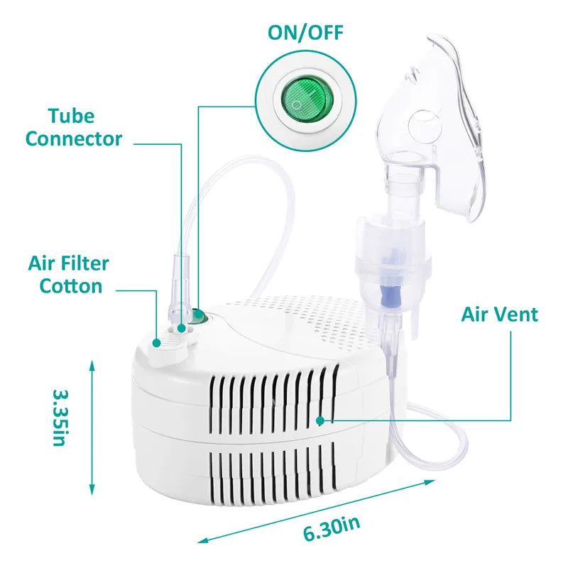 Fitconn High Configuration Cheap Price Cold air Diffuser Hand Pump Low Noise Nebulizer for Outdoor Use