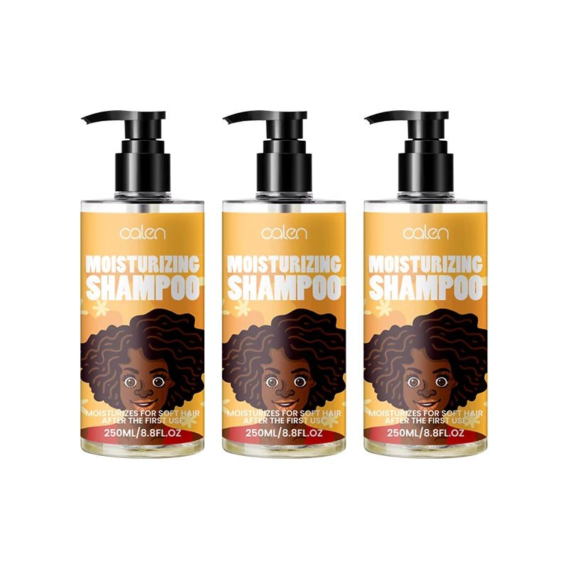 Oalen 250Ml Wholesale Private Label Shampoo Smooth Shiny Curly Hair Moisturizing Cream Shampoo Unisex